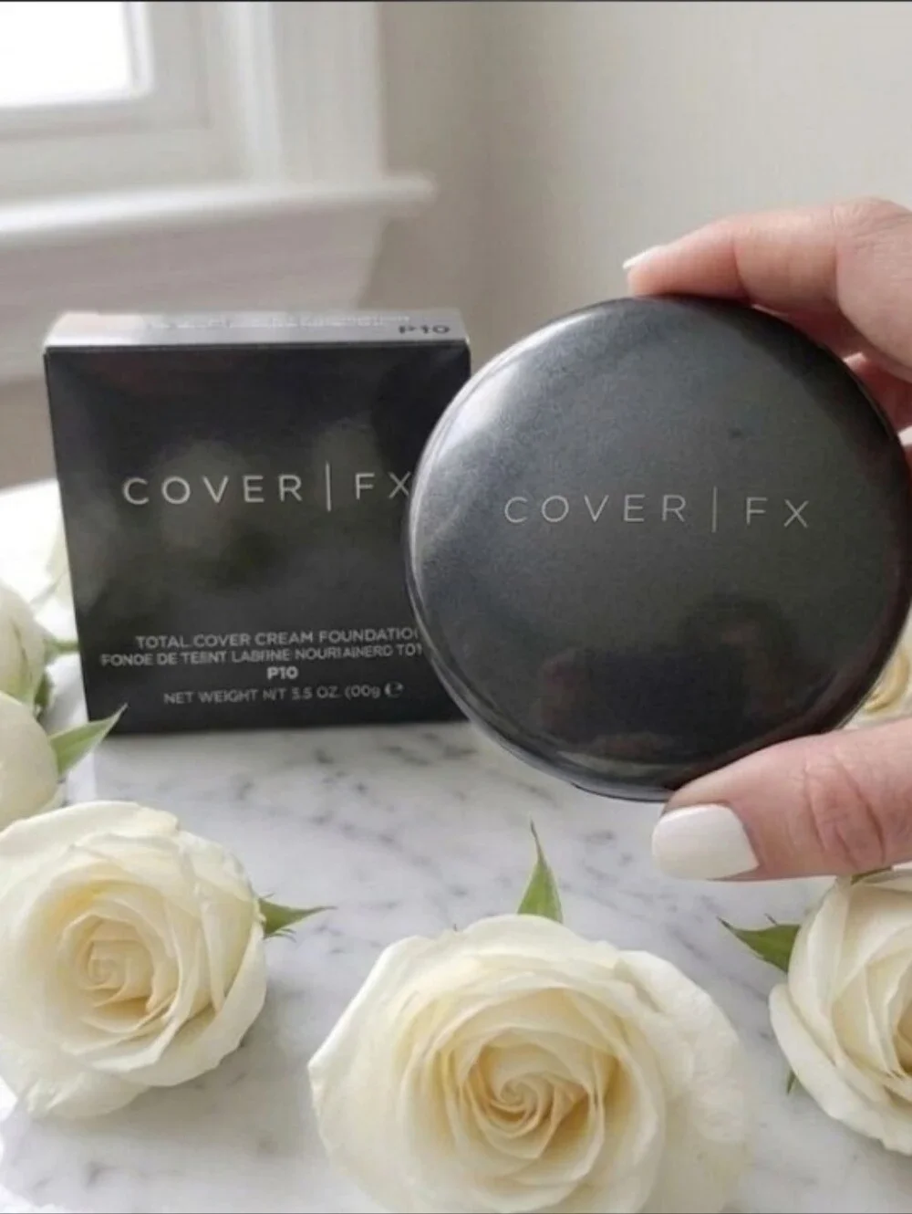 Cover FX Total Cover Cream Foundation In Shade P10 ☆ RARE☆